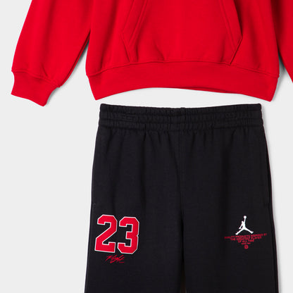 Jordan Junior's Quality Products Pullover Set / Gym Red