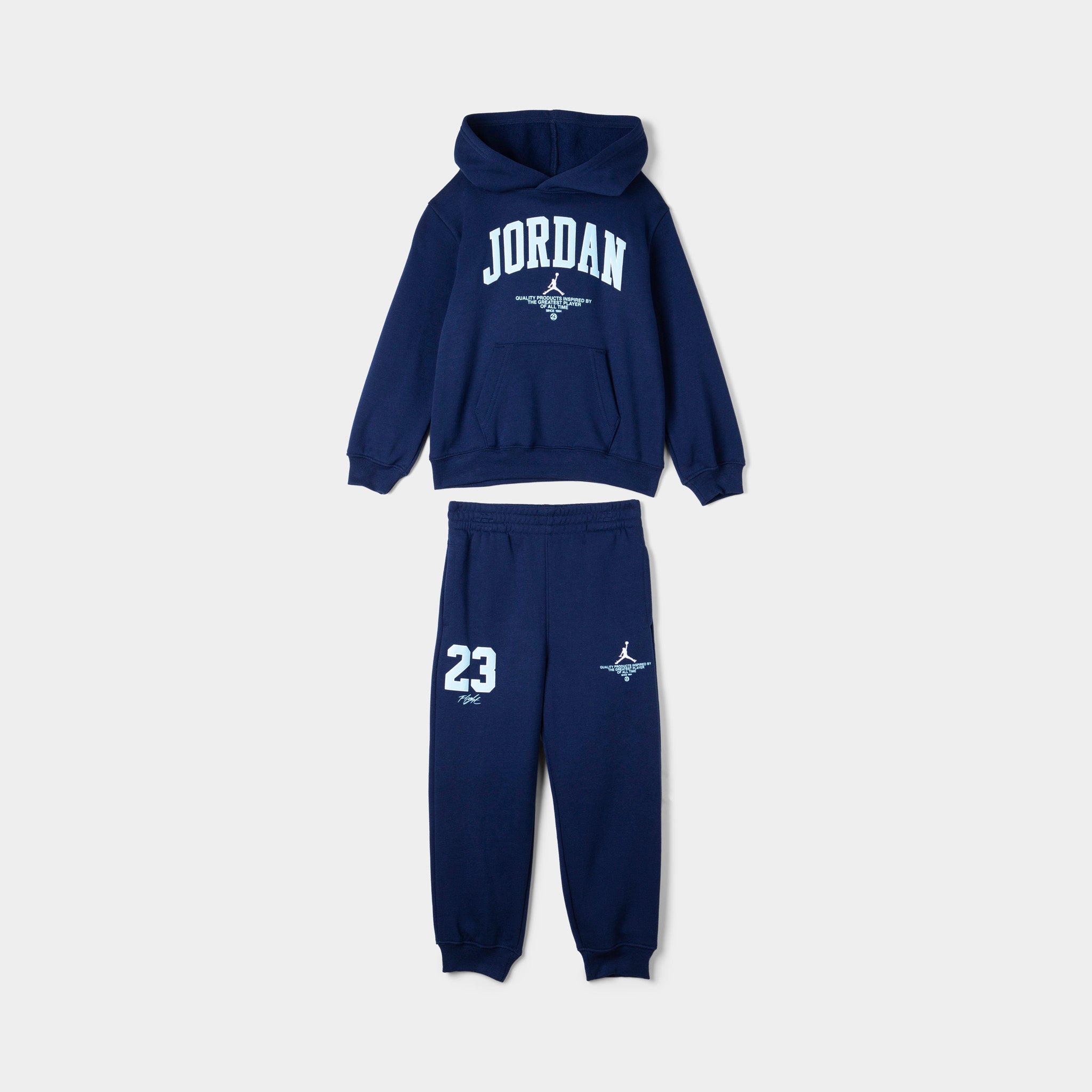 navy blue jordan tracksuit