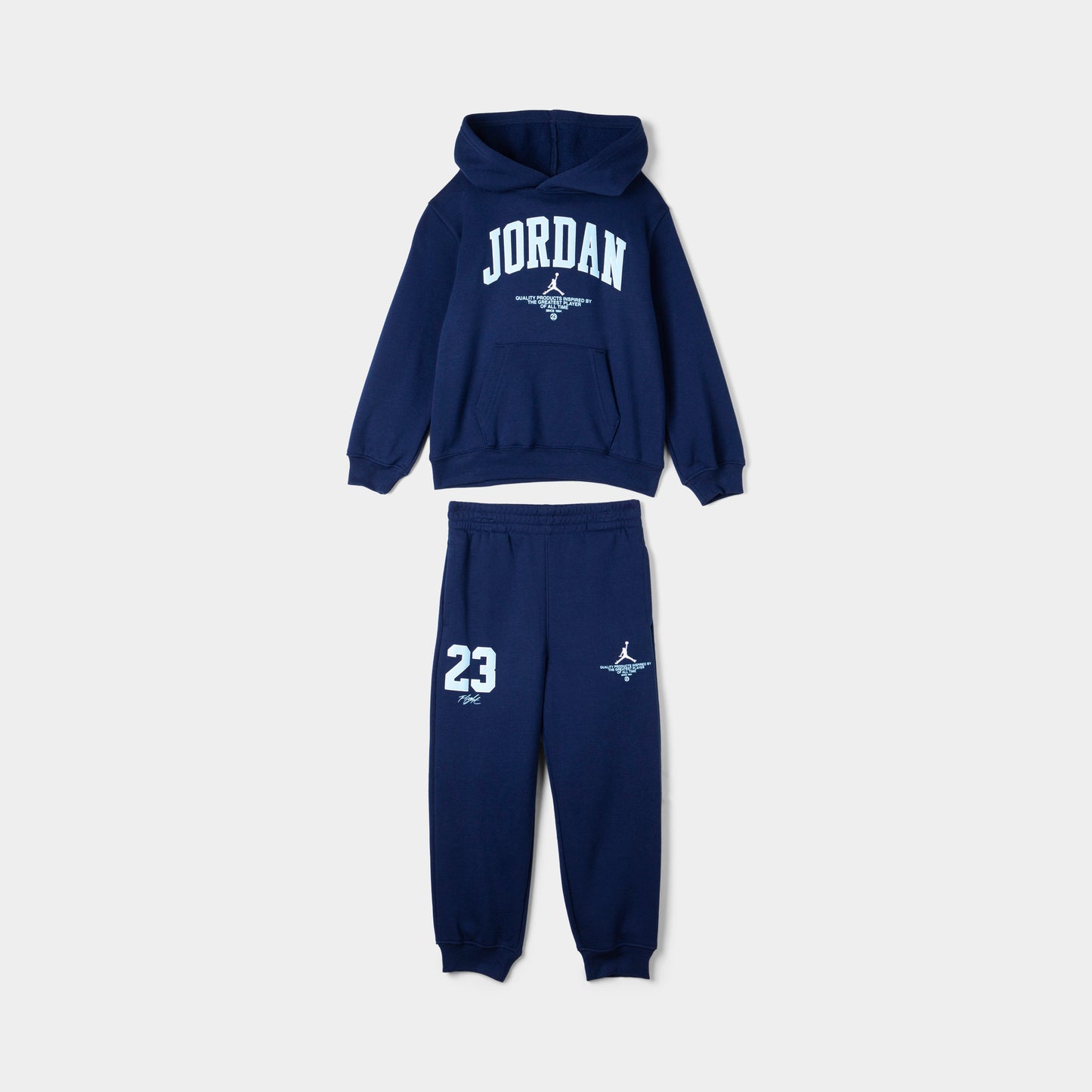 Jordan Junior's Quality Products Pullover Set / Blue Void