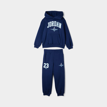 Jordan Junior's Quality Products Pullover Set / Blue Void