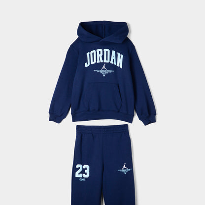 Jordan Junior's Quality Products Pullover Set / Blue Void