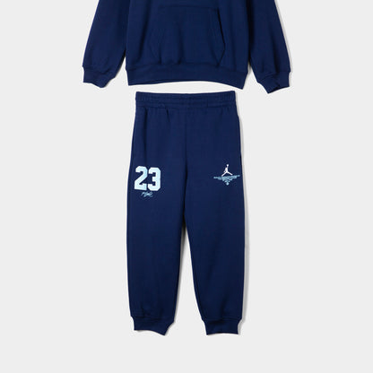 Jordan Junior's Quality Products Pullover Set / Blue Void