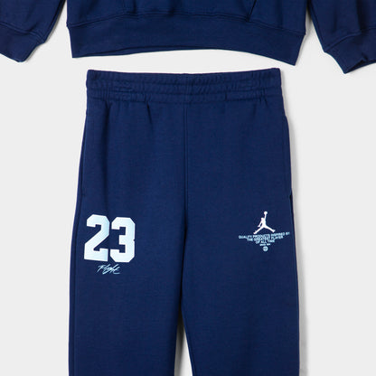 Jordan Junior's Quality Products Pullover Set / Blue Void