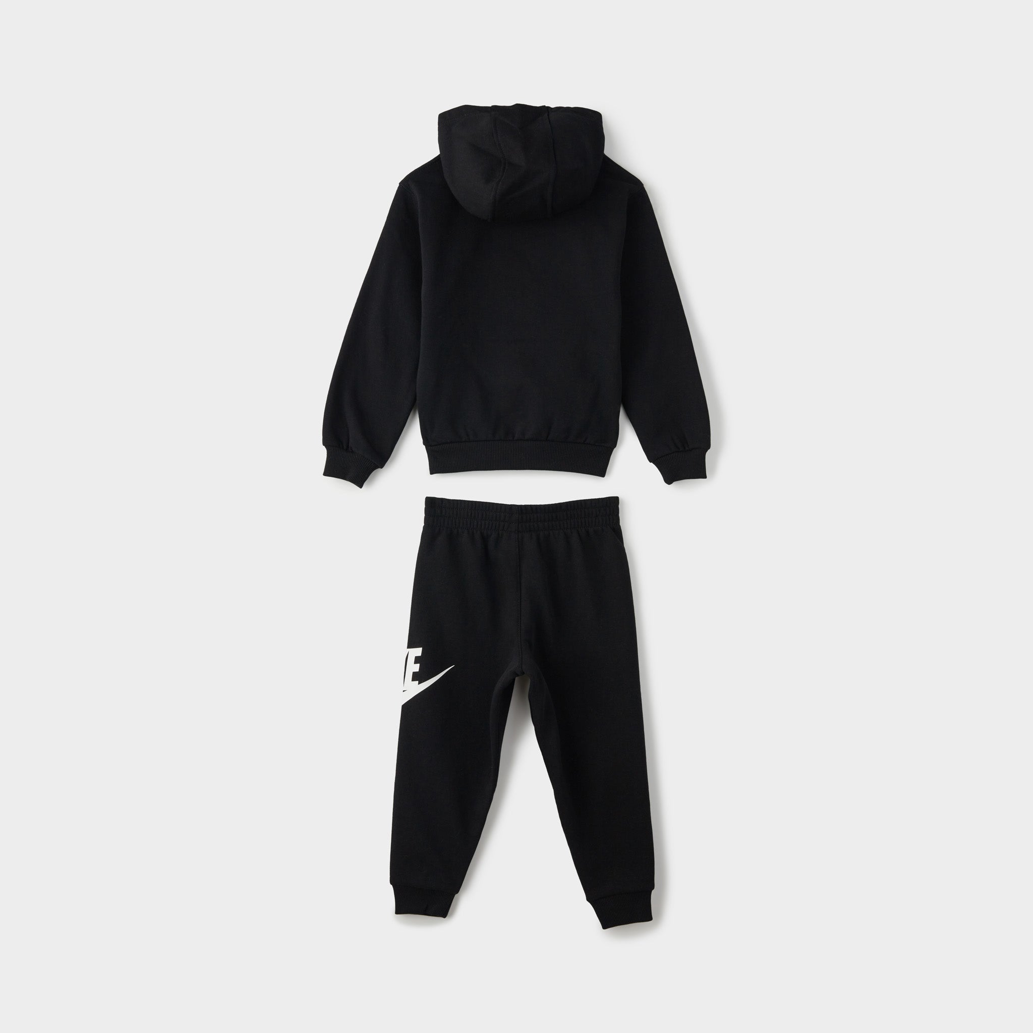 nike hoodie and sweatpants set black