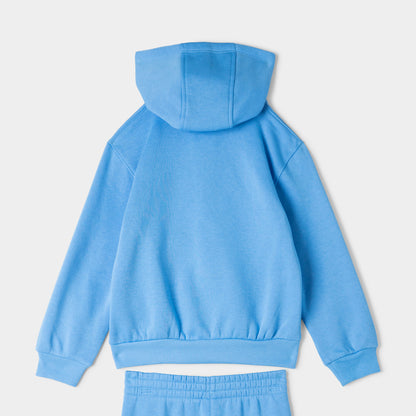 Nike Enfants Fullzip Ensemble Polaire / Bleu Universitaire 