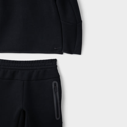 Nike Sportswear Children's Tech Fleece Full Zip Hoodie Set / Black