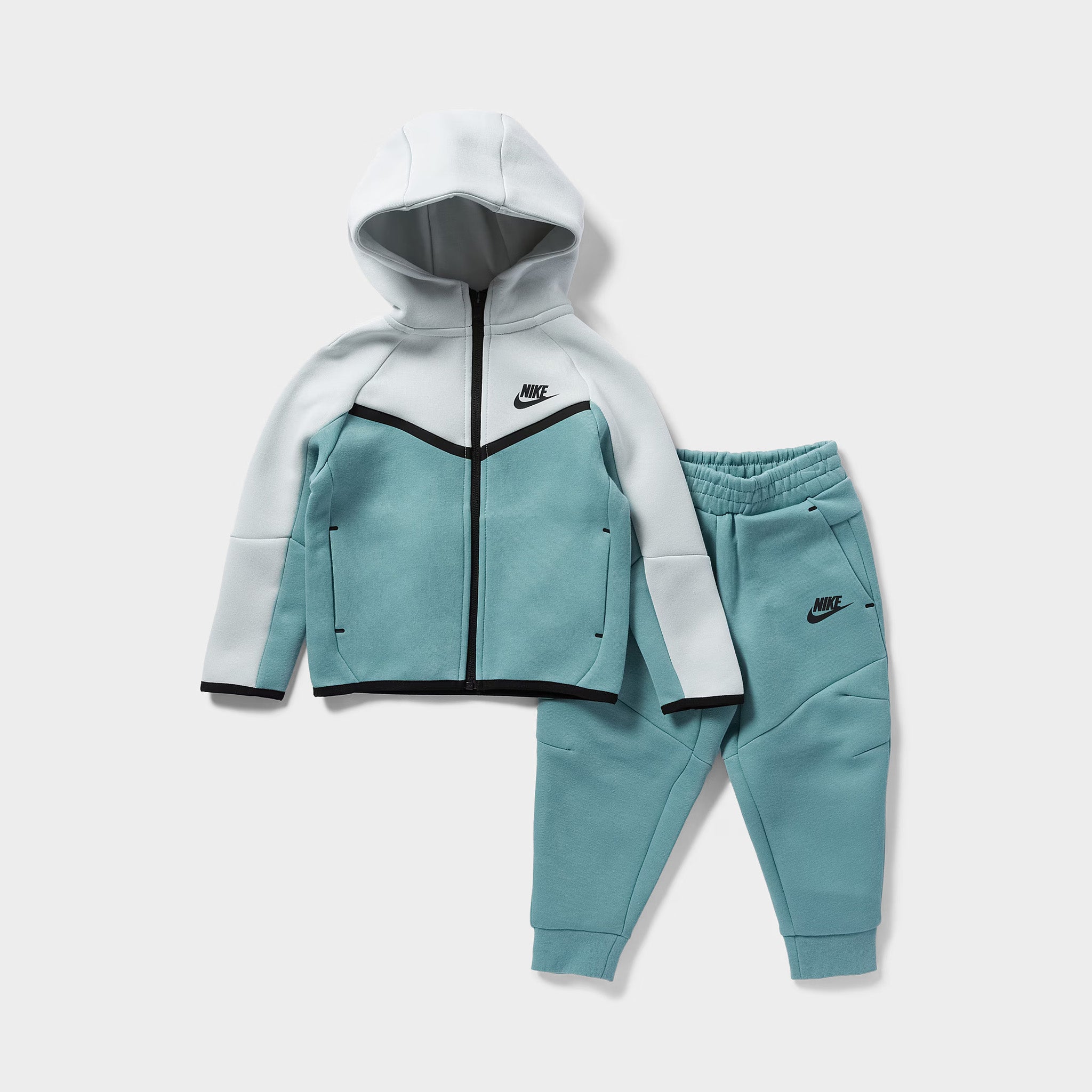 Nike Sportswear Children's Tech Fleece Full Zip Set Cannon / Black