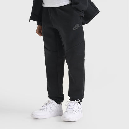 Nike Sportswear Children's Tech Fleece Full Zip Hoodie Set / Black