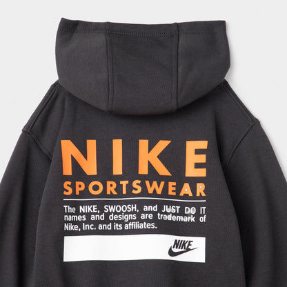 Nike Sportswear Children's GFX PO Fleece Pant Set Black / White - Volt