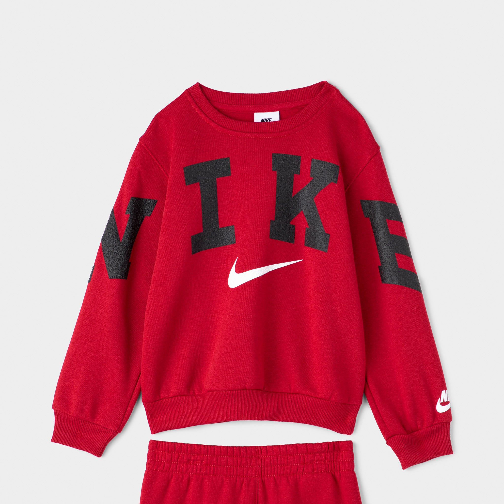nike off the shoulder jogger set