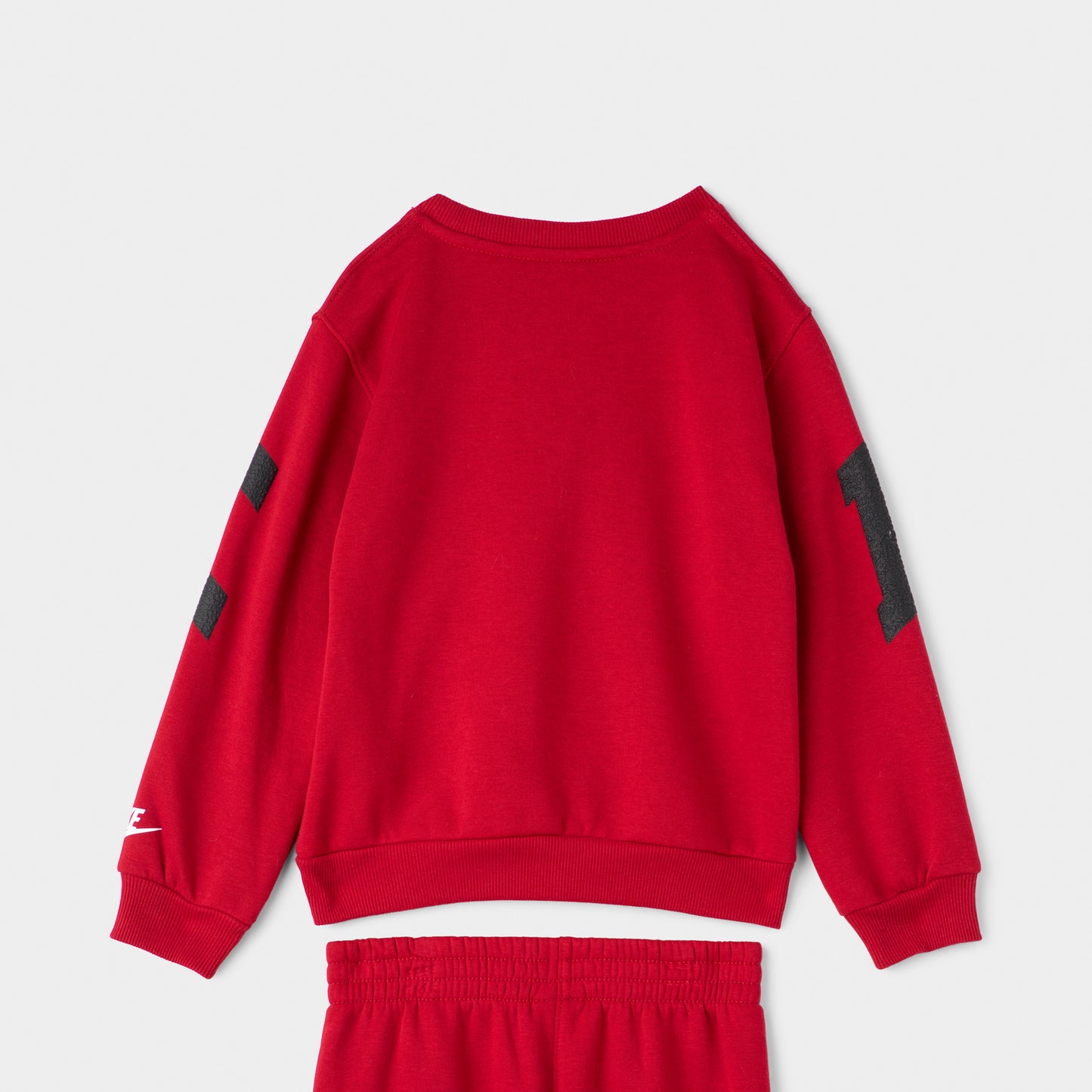 Nike Children's Fleece Crew Jogger Set / Gym Red