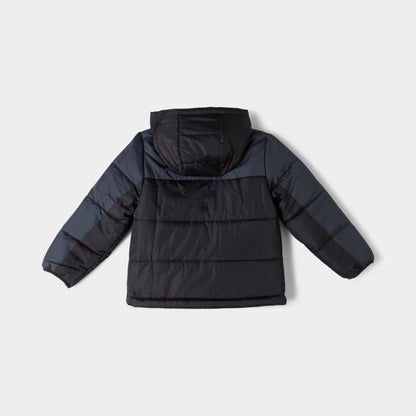 Nike Enfant Veste matelassée couleur block et Cloisonnée / Noir