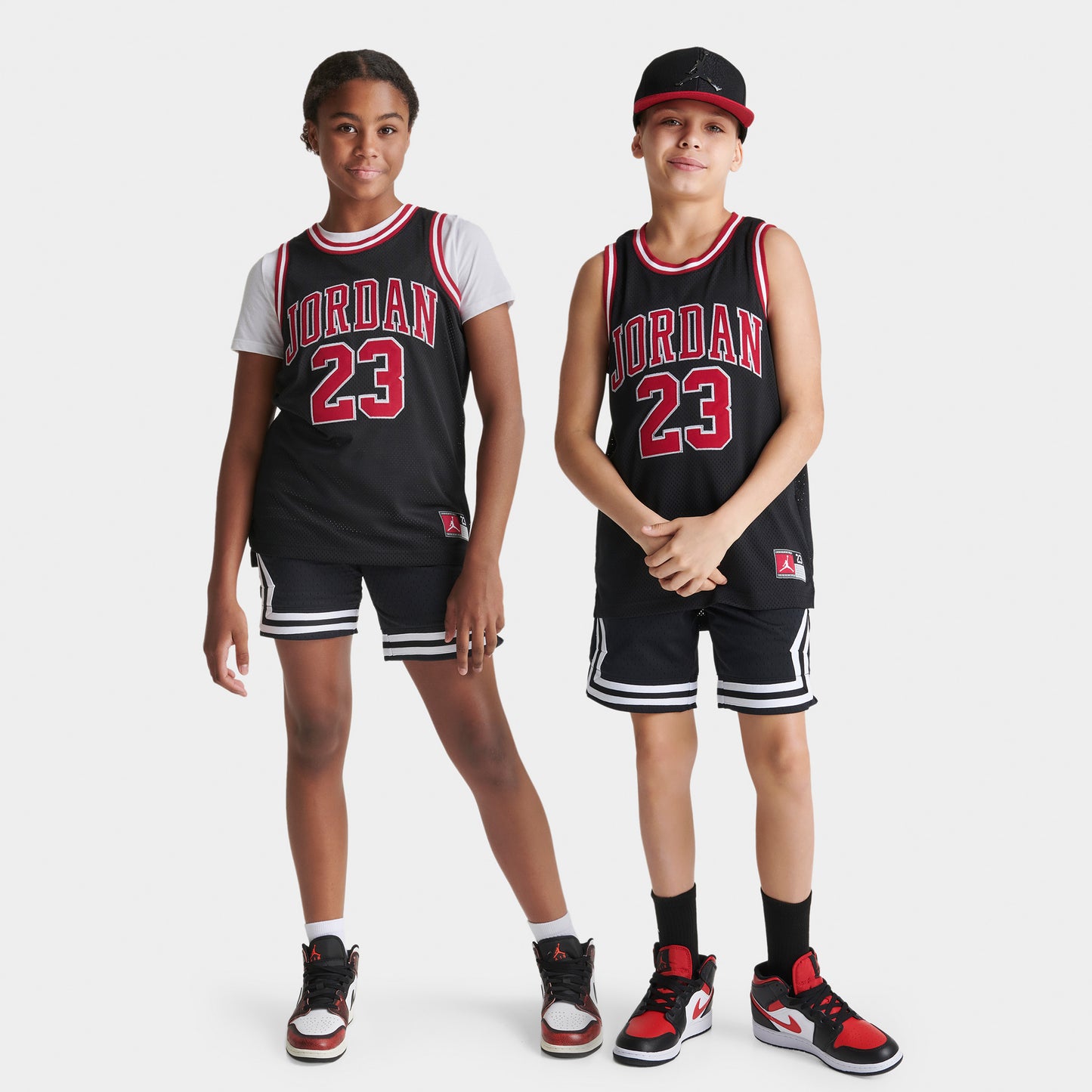 Jordan Junior Boys' Jordan 23 Basketball Jersey / Black