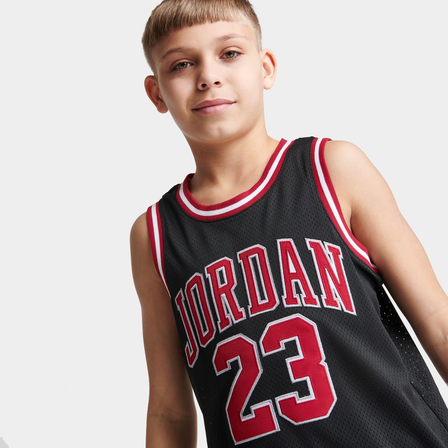 Jordan Junior Boys' Jordan 23 Basketball Jersey / Black