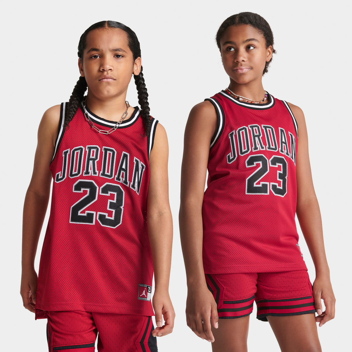 Jordan Juniors' Jordan '23 Basketball Jersey / Gym Red