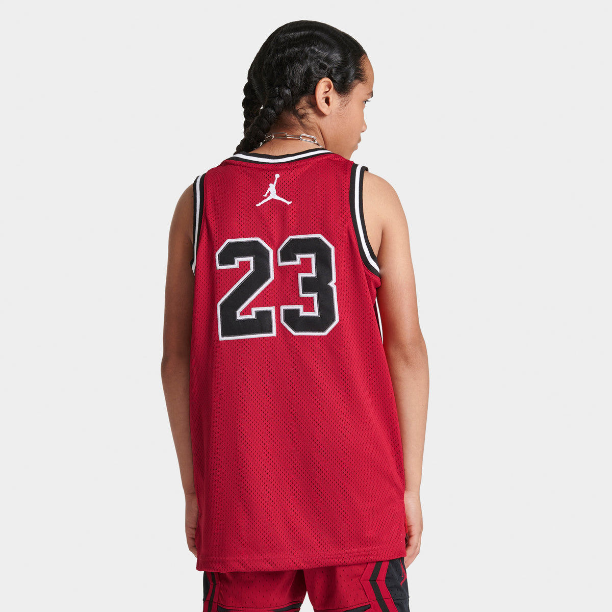 Jordan Juniors' Jordan '23 Basketball Jersey / Gym Red