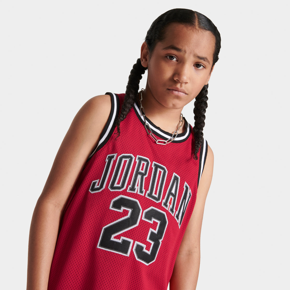 Jordan Juniors' Jordan '23 Basketball Jersey / Gym Red