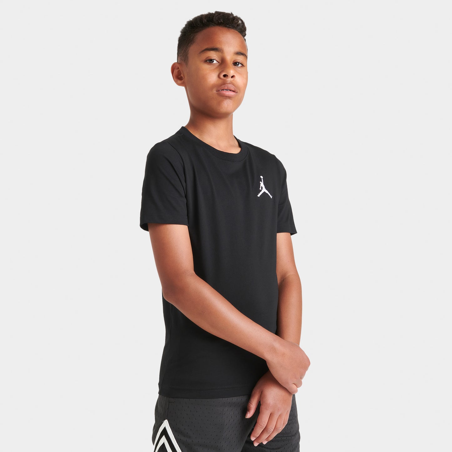 Jordan Junior Garçons' Jumpman Emblem T-shirt / Noir