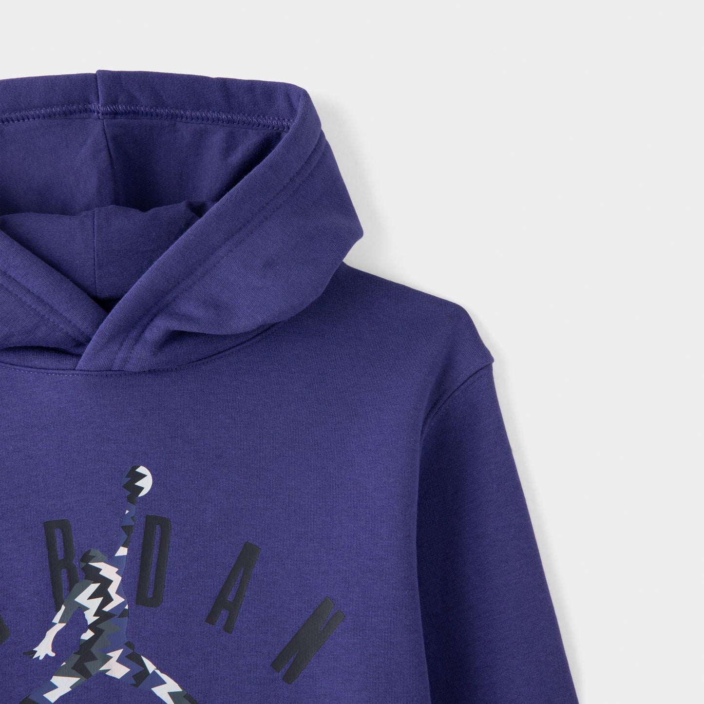 Jordan Junior Boys' MJ Flight MVP Pullover Hoodie / Sky Purple
