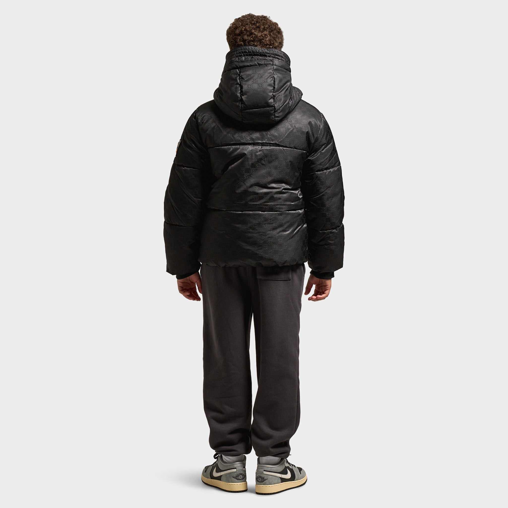 Jordan Boys 2-Fer Jacket in Black