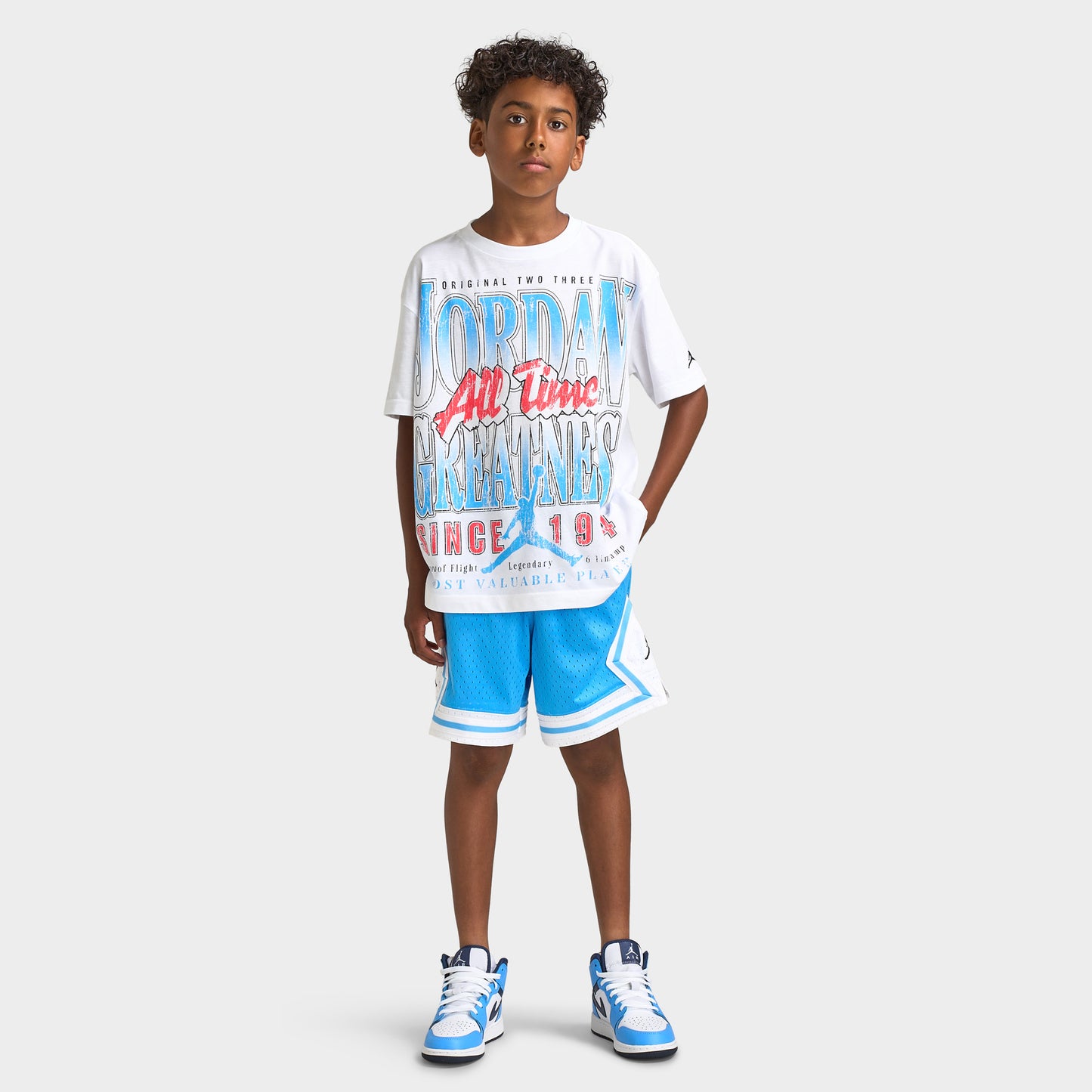 Jordan Juniors' Sport Diamond Shorts / University Blue