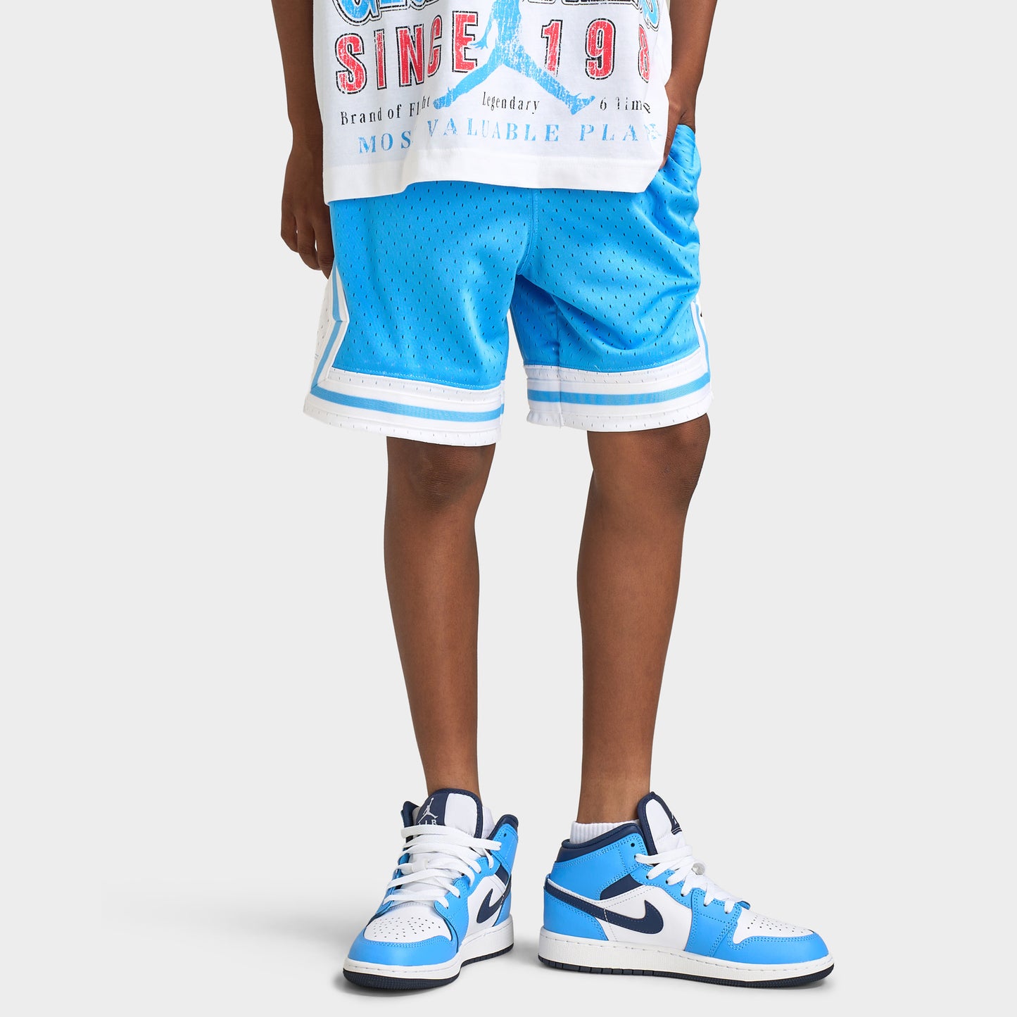 Jordan Juniors' Sport Diamond Shorts / University Blue