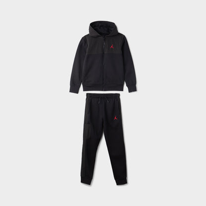 Jordan Junior Garçons' Colourblock Tricot Jumpman Ensemble / Noir