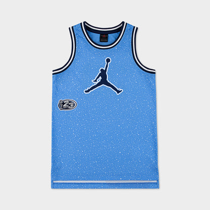 Jordan Junior Boy's Play Off Speckle Jersey / Legend Blue