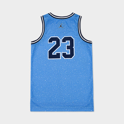 Jordan Junior Boy's Play Off Speckle Jersey / Legend Blue