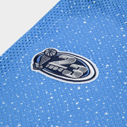 Jordan Junior Boy's Play Off Speckle Jersey / Legend Blue