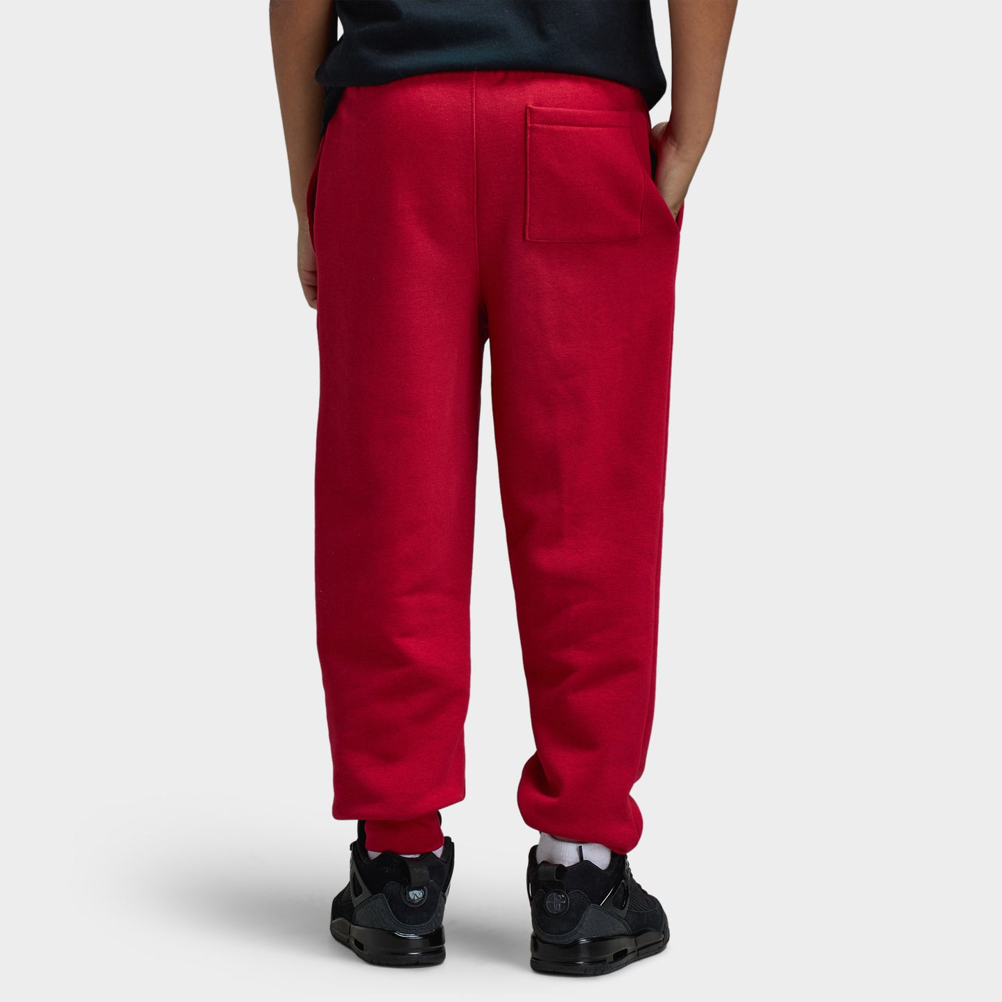 Jordan Juniors'  MJ Brooklyn Fleece Pants / Gym Red