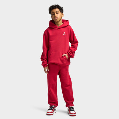 Jordan Juniors' MJ Brooklyn Fleece Pullover Hoodie / Gym Red