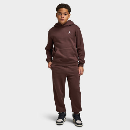 Jordan Juniors' MJ Brooklyn Fleece Pullover Hoodie / Baroque Brown