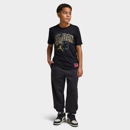 Jordan Juniors' Varsity Split Black / Metallic Gold