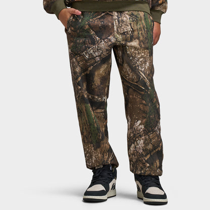 Jordan Juniors' MJ MVP Real Tree Fleece Pant / Medium Olive Camo
