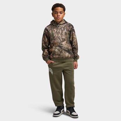 Jordan Juniors' MJ MVP Fleece Pants / Medium Olive