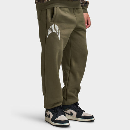 Jordan Juniors' MJ MVP Fleece Pants / Medium Olive
