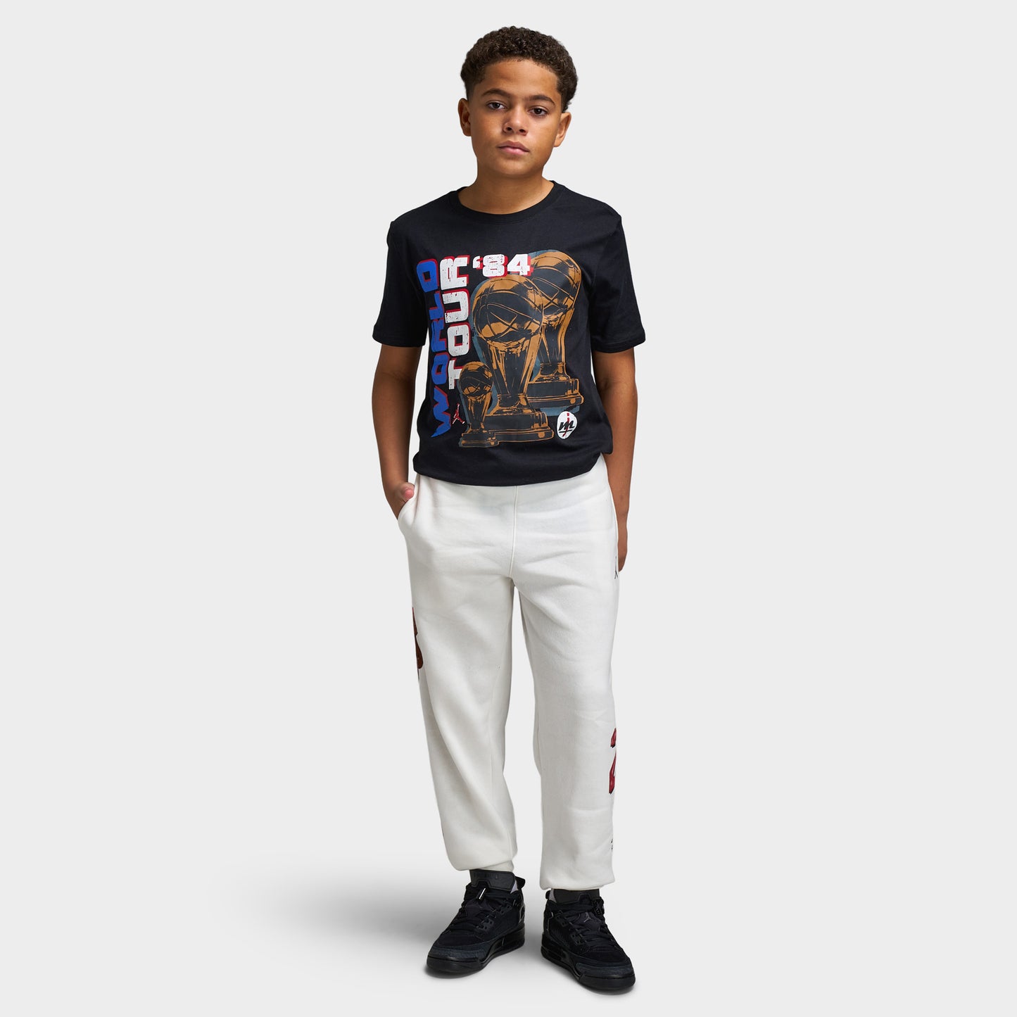 Jordan Juniors' Sketch Fleece Pants / Sail
