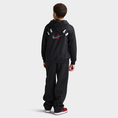 Jordan Junior Brand Arch Chandail à Capuchon entièrement zippé / Noir