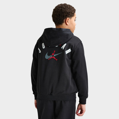 Jordan Junior Brand Arch Chandail à Capuchon entièrement zippé / Noir