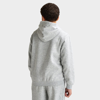 Jordan Juniors' Brand Arch Pullover Hoodie / Grey Marl