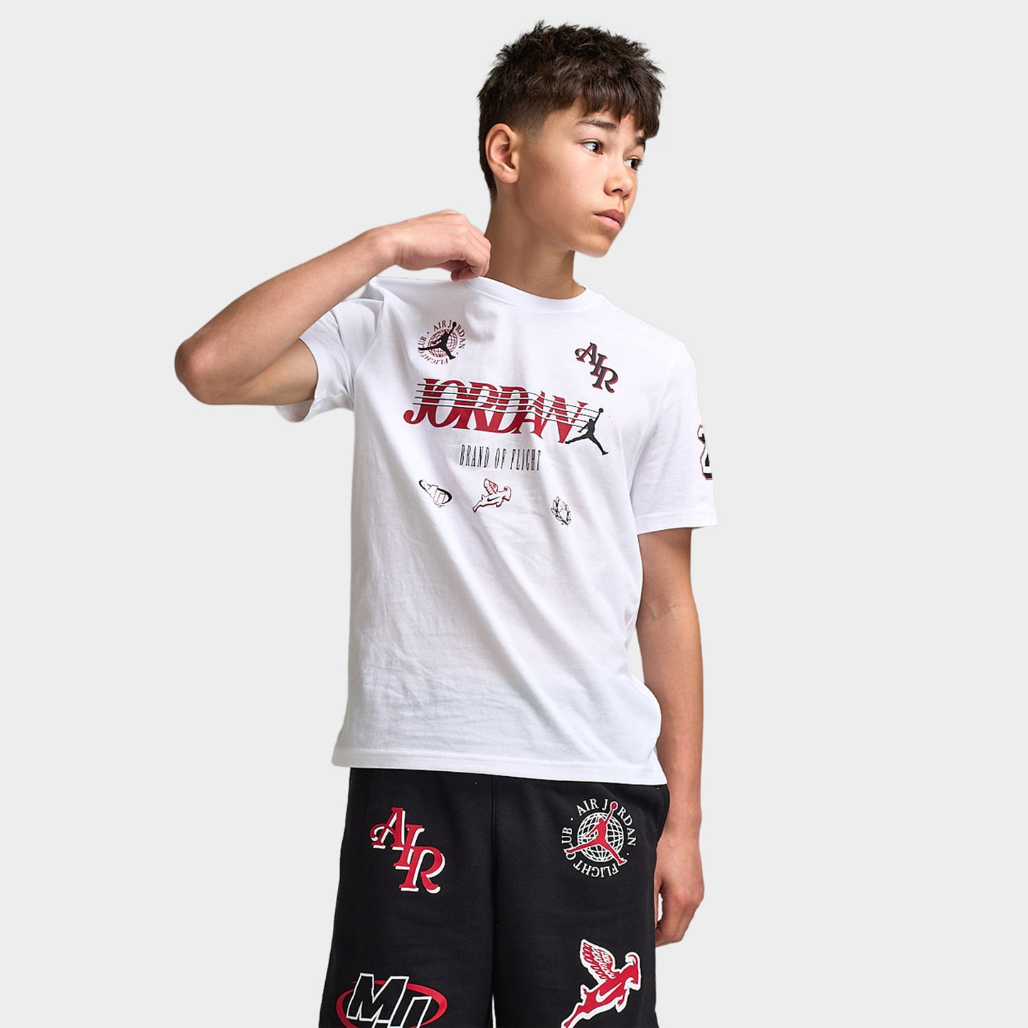 Jordan Juniors' Sports Club T-shirt / Blanc