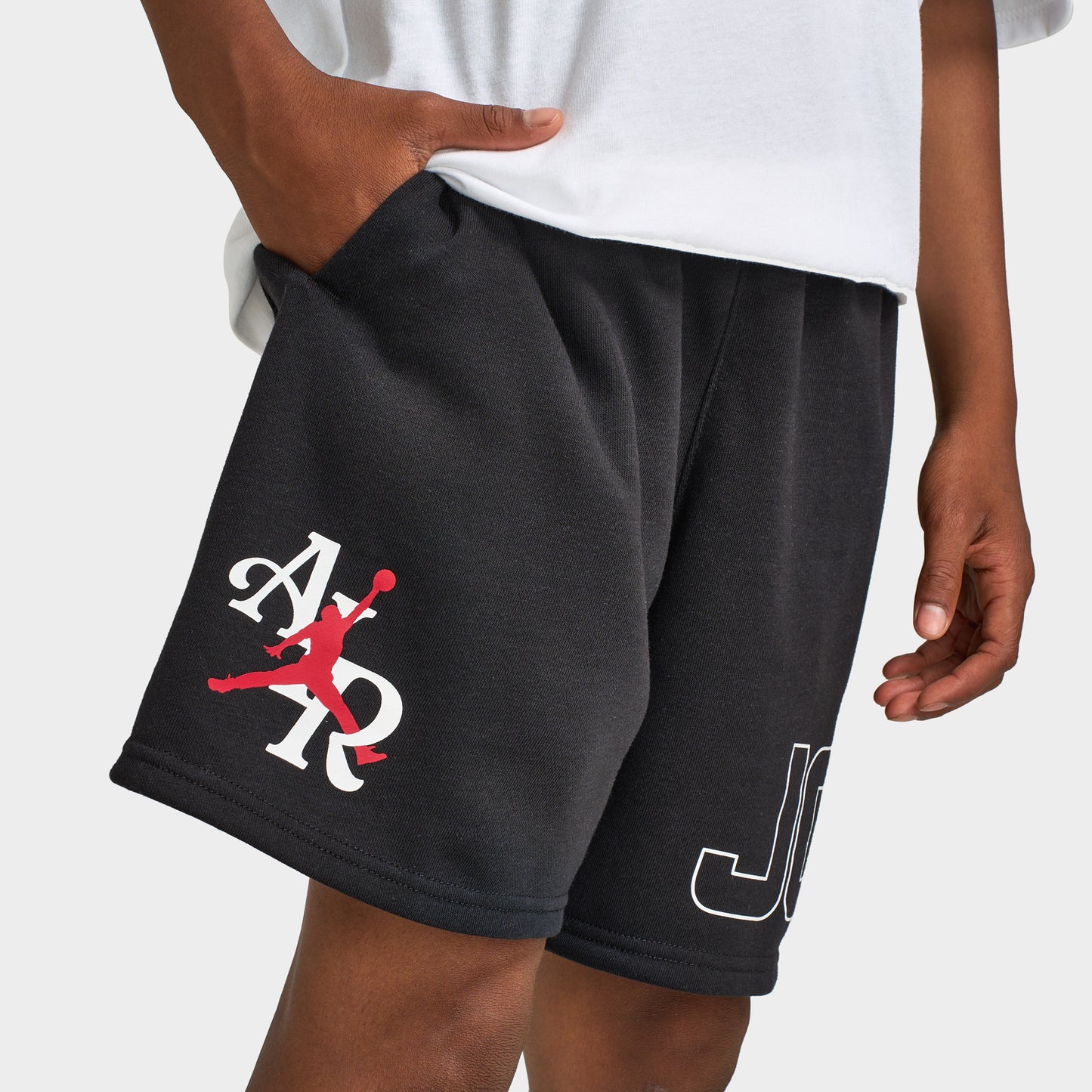 Jordan Juniors' Rookie Season Shorts / Black