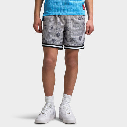 Jordan Juniors' Taping Mesh Print Shorts / Grey