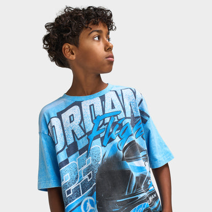 Jordan Juniors T-shirt  Raceway / Bleu Universitaire