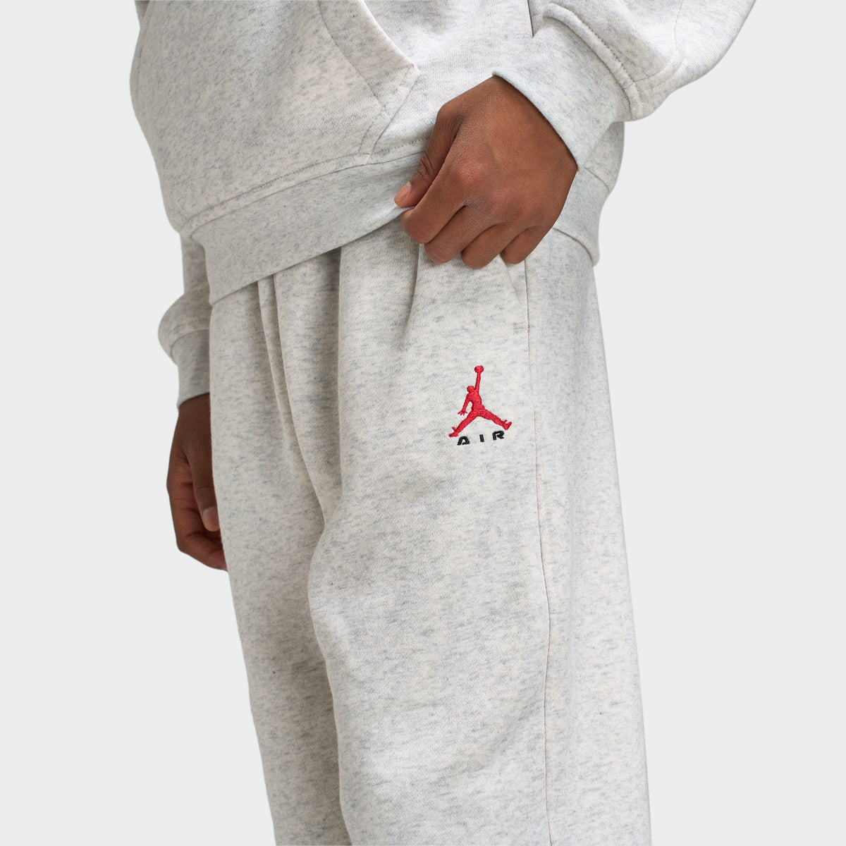 Jordan Junior Boys' Brooklyn Jogger / Neutral Grey Heather