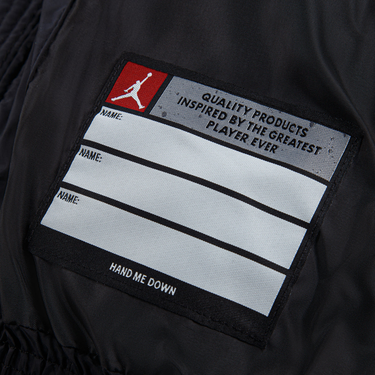 Jordan Junior Boys' Brooklyn GFX Puffer Jacket / Black
