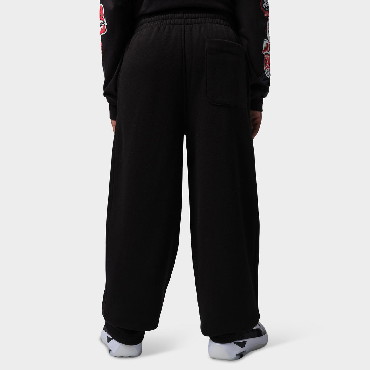 Jordan Junior Boys' Brooklyn Open Hem Pant / Black