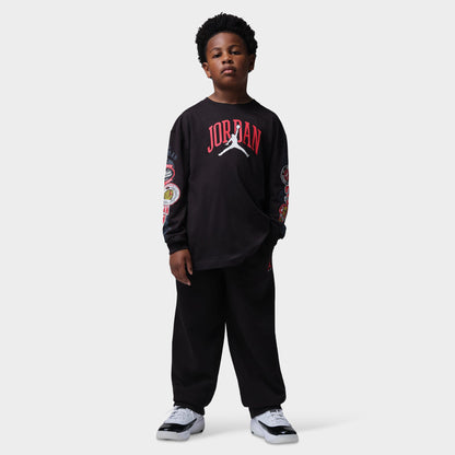 Jordan Junior Boys' Brooklyn Open Hem Pant / Black