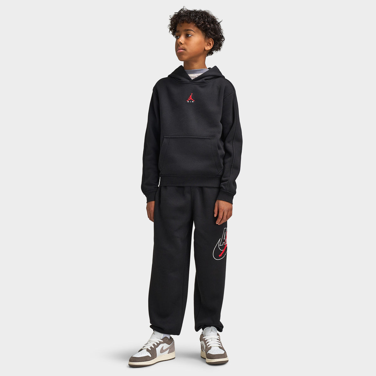 Jordan Junior Boys' Brooklyn Pullover Hoodie / Black